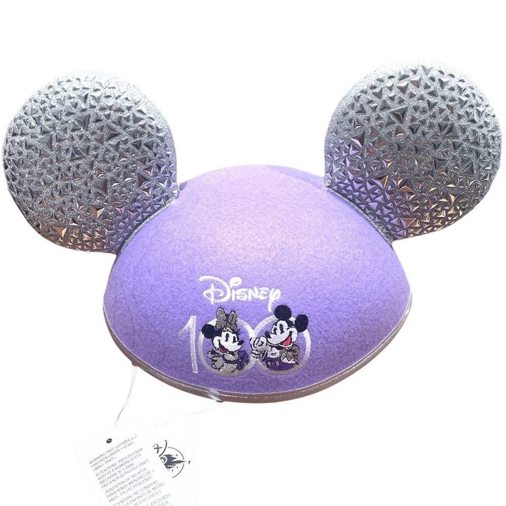 Disney Mickey‎ and Minnie Disney100 Celebration Ears ADULT Hat NEW